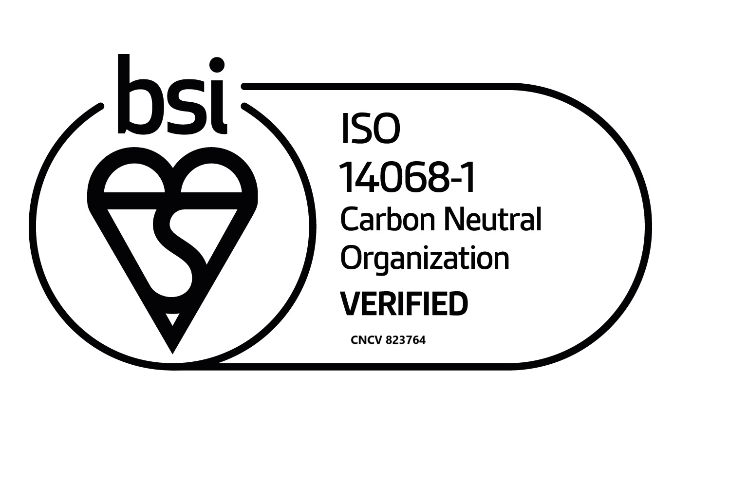 ISO 14068 carbon-neutral certification mark